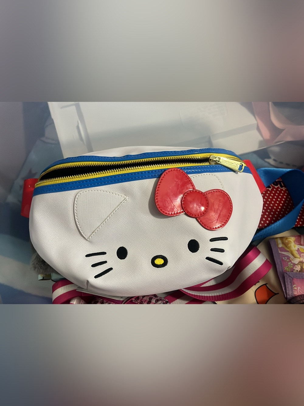 Hello Kitty White Crossbody Bag